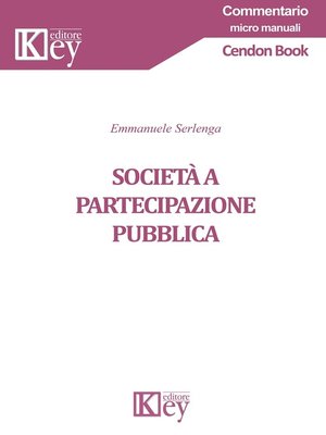 cover image of Società a partecipazione pubblica